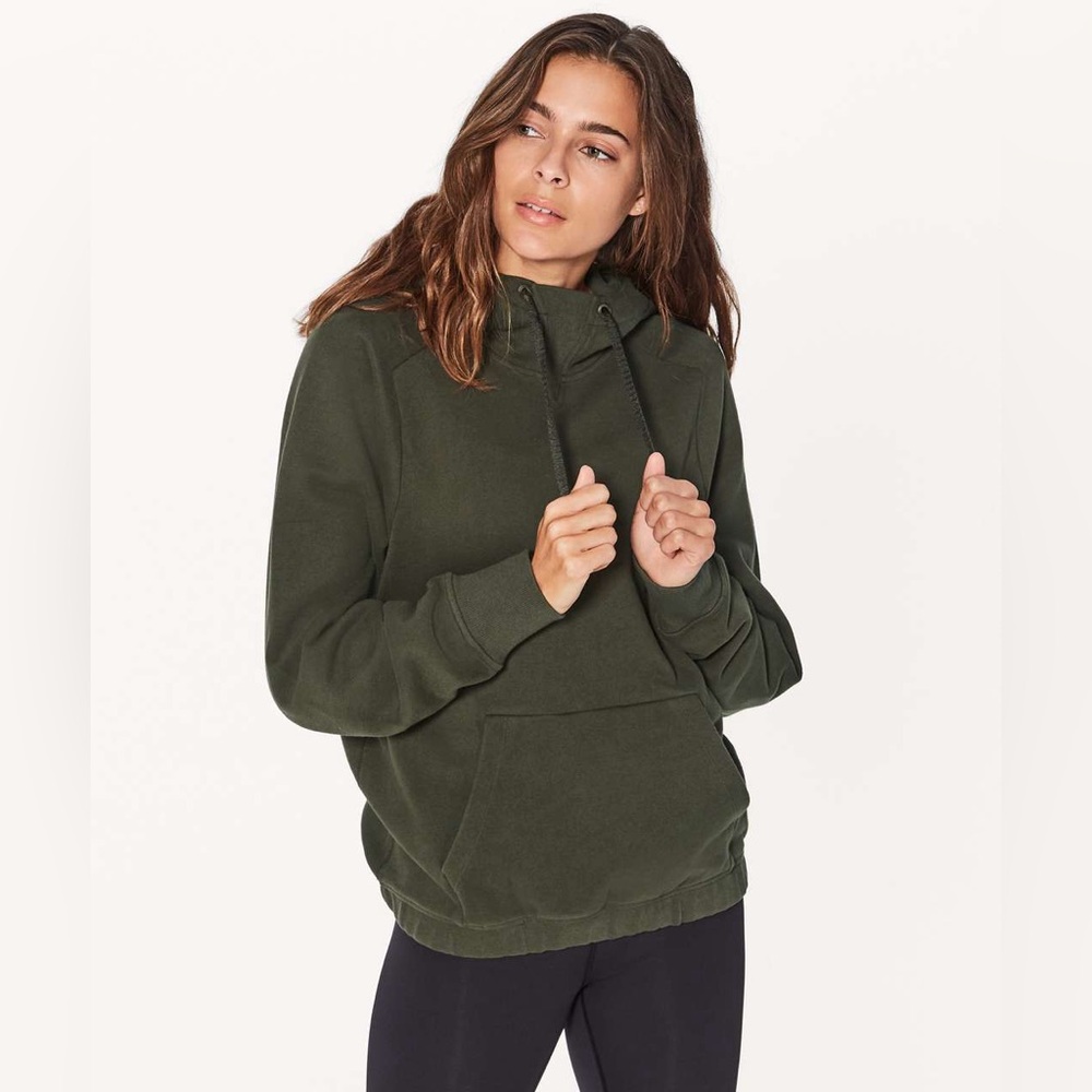 Lululemon Warm For Winter Hoodie
Dark Olive